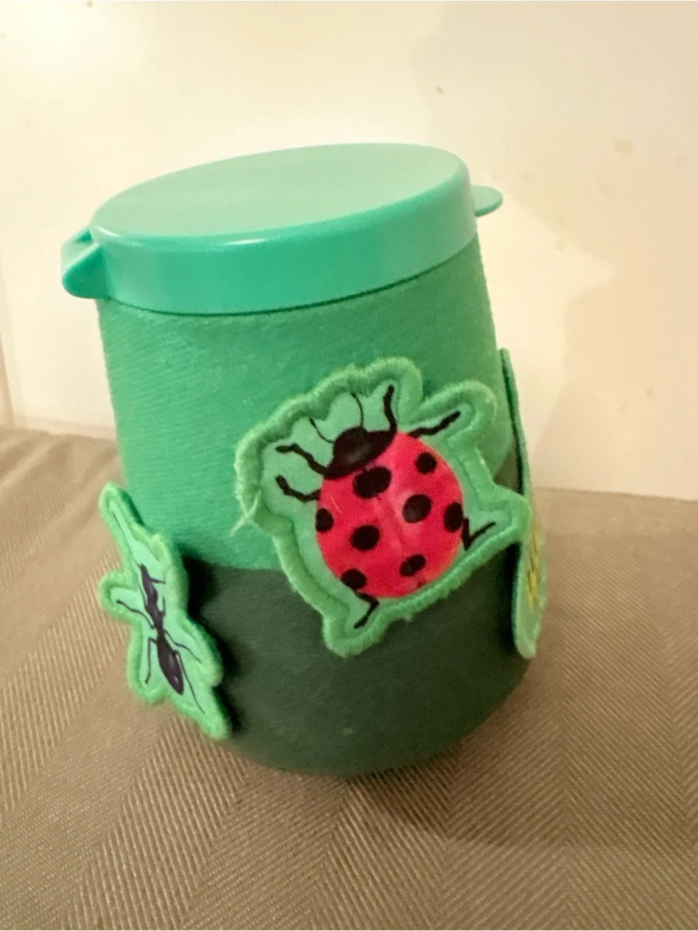 Lovevery “fuzzy bug shrub” toy (months 16, 17, 18) the adventurer play kit